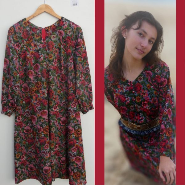 ROBE FLEURIE VINTAGE