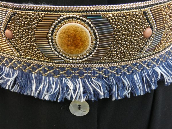 Ceinture Ethnique Bleue