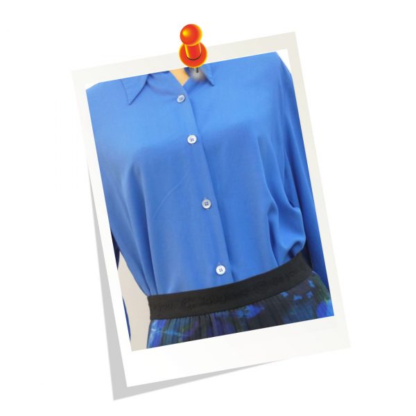 Chemise Bleu Roi Daniel Hetcher
