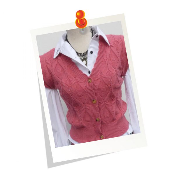 Gillet Maille Vintage