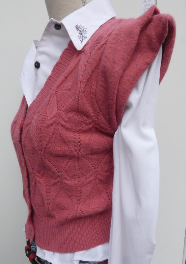 gilet MC maille vintage dressing 2