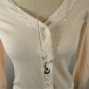 gilet vintage poudré