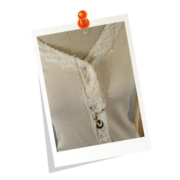 Gilet Vintage Poudre