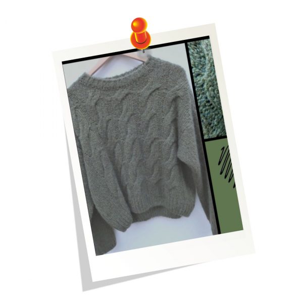 Pull Mohair Kaki