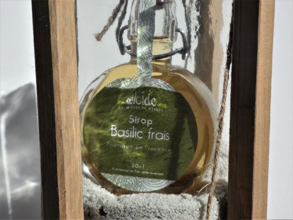 Sirop aromatisé d'Eloïde Basilic