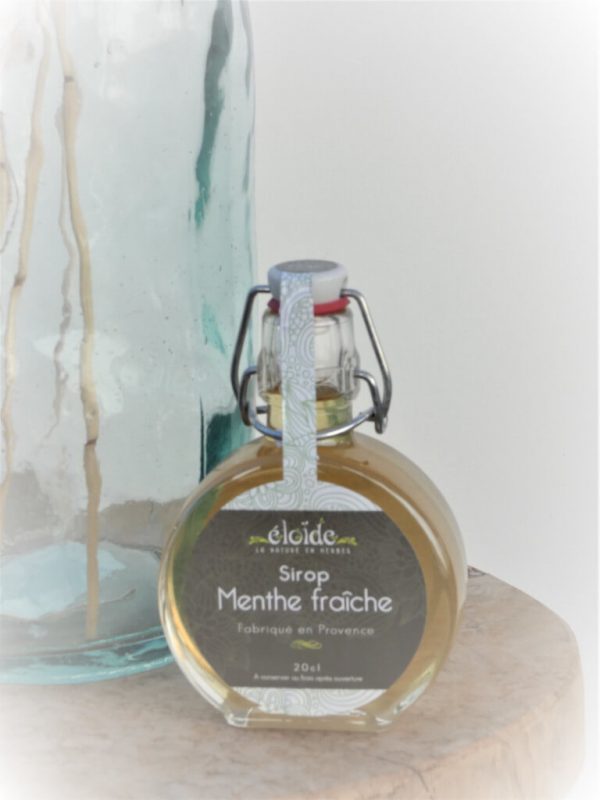 Sirop aromatisé d'Eloïde Menthe