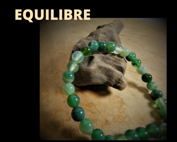 BRACELET AGATE VERTE1