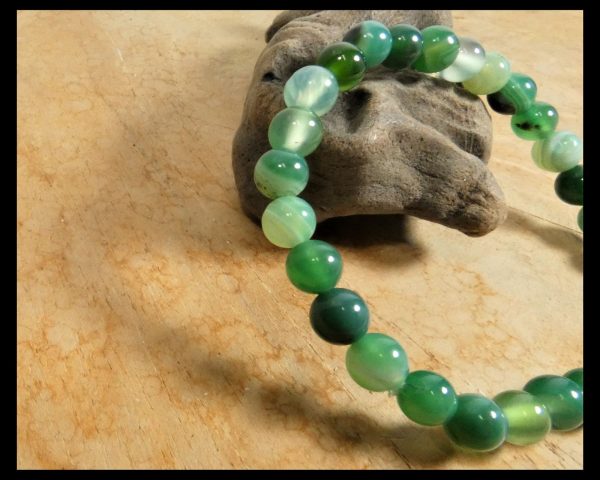 BRACELET AGATE VERTE2