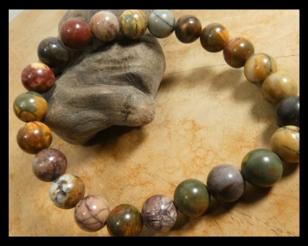 BRACELET JASPE PICASSO (2